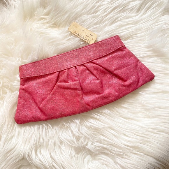 Lauren Merkin Handbags - Lauren Merkin Pink Glitter Clutch